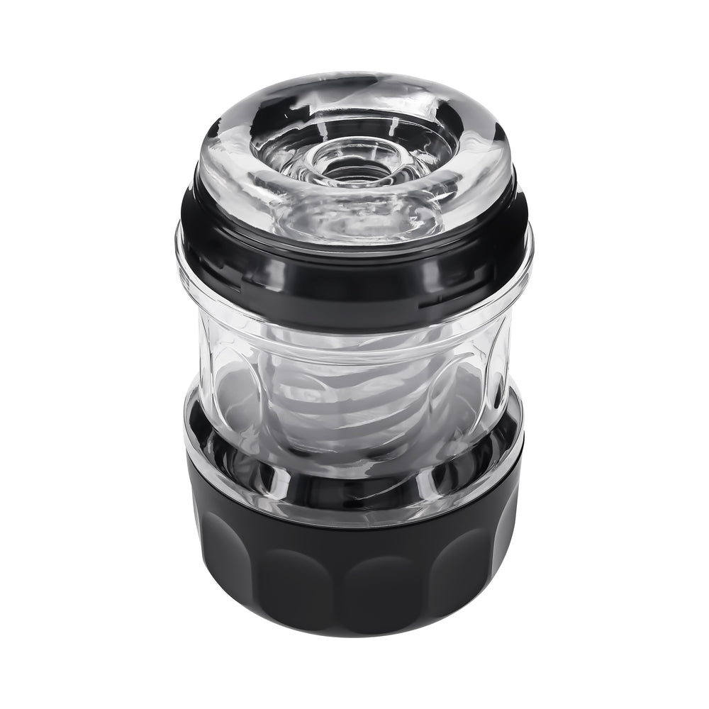Playboy Spring Fling Clear Stroker – Twisting & Tightening Function