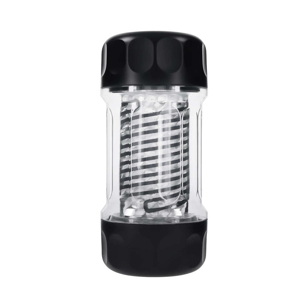 Playboy Spring Fling Large Stroker with Twisting and Tightening Function – Clear