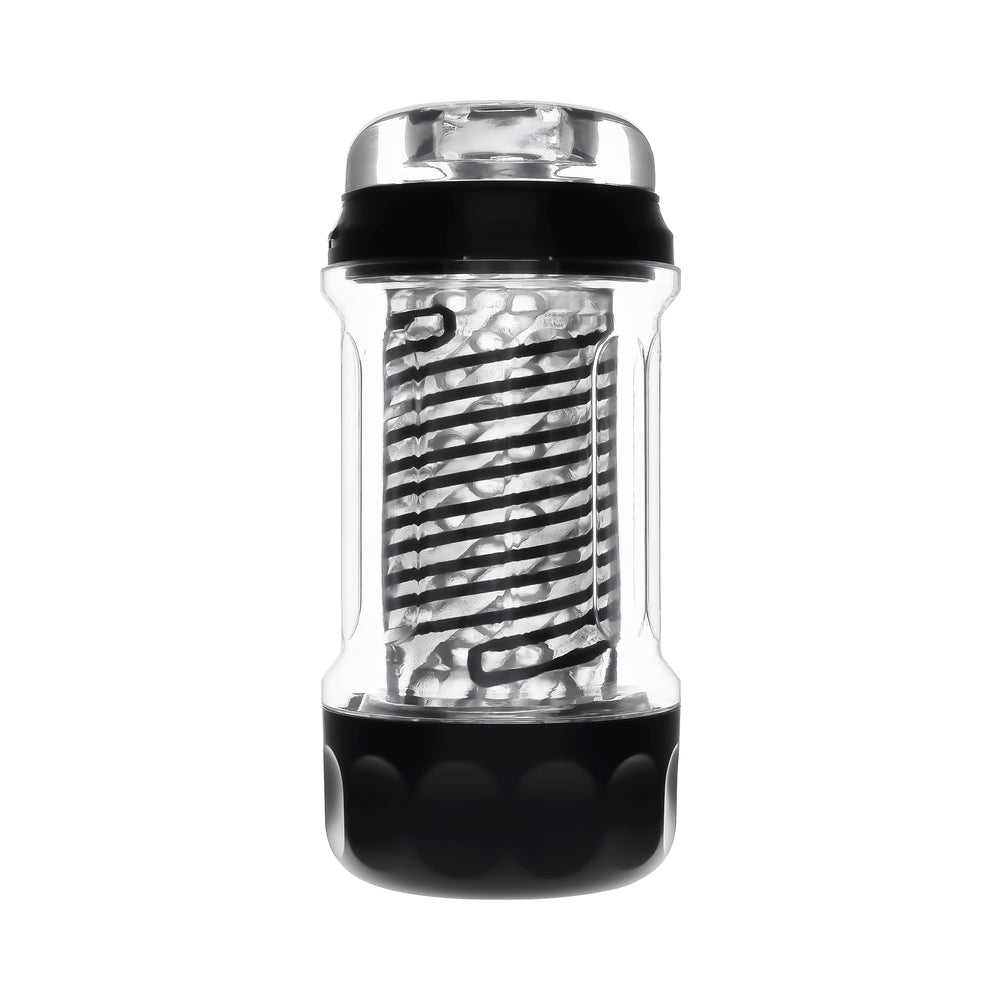 Playboy Spring Fling Large Stroker with Twisting and Tightening Function – Clear