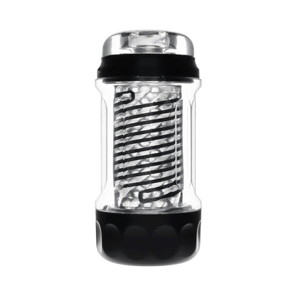 Playboy Spring Fling Large Stroker with Twisting and Tightening Function – Clear