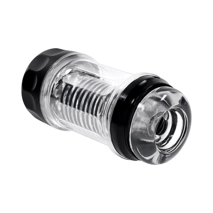 Playboy Spring Fling Large Stroker with Twisting and Tightening Function – Clear