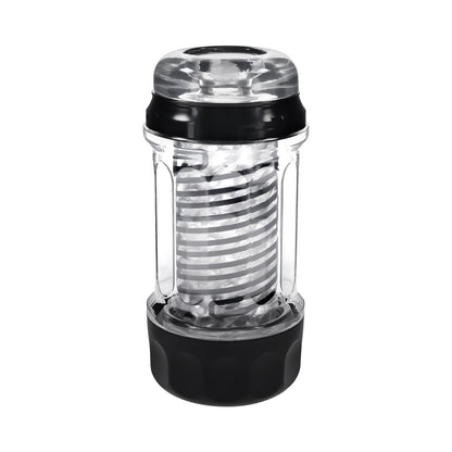 Playboy Spring Fling Large Stroker with Twisting and Tightening Function – Clear
