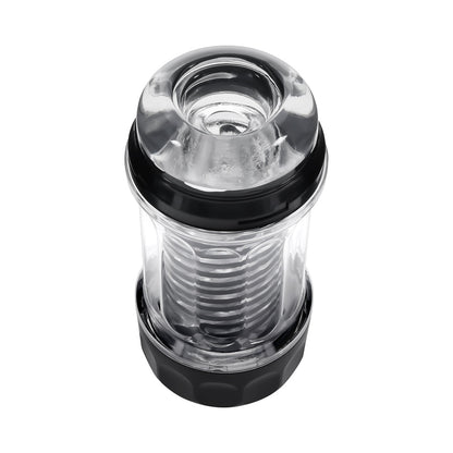 Playboy Spring Fling Large Stroker with Twisting and Tightening Function – Clear