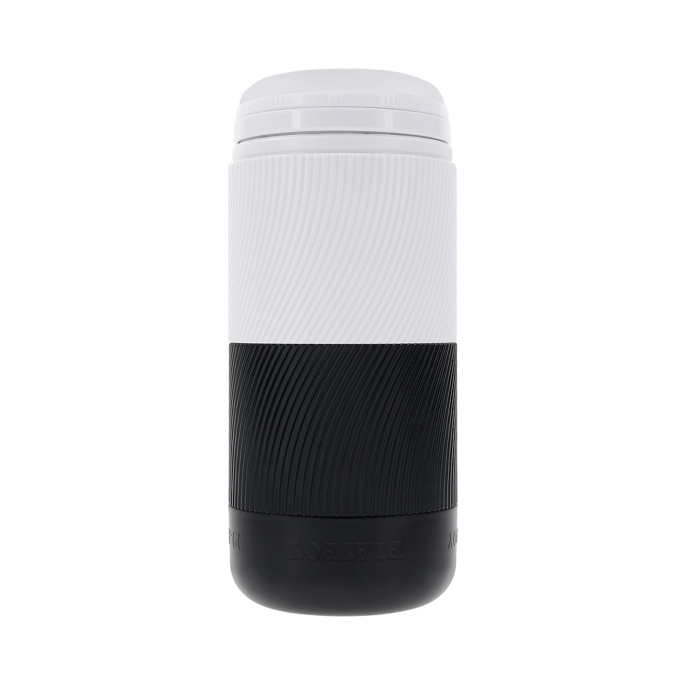 Playboy Twisted 2 AM Stroker with Twisting and Suction Features - White