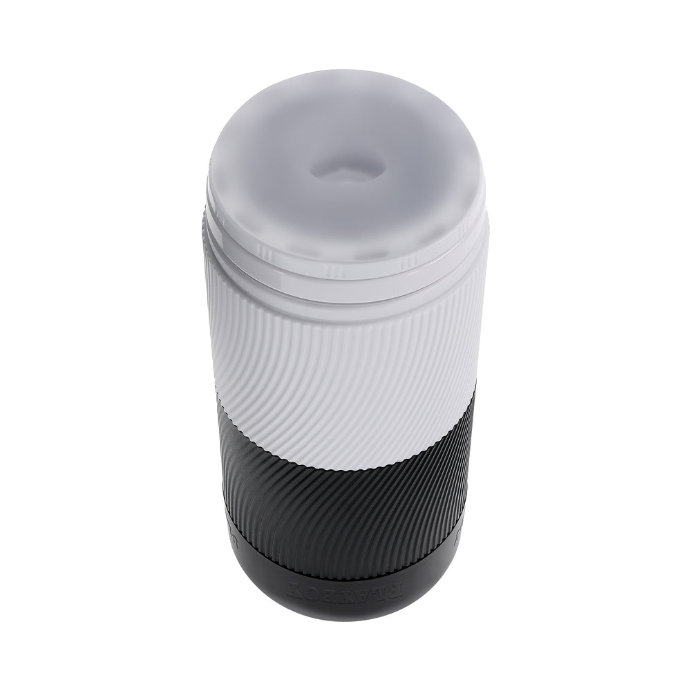 Playboy Twisted 2 AM Stroker with Twisting and Suction Features - White