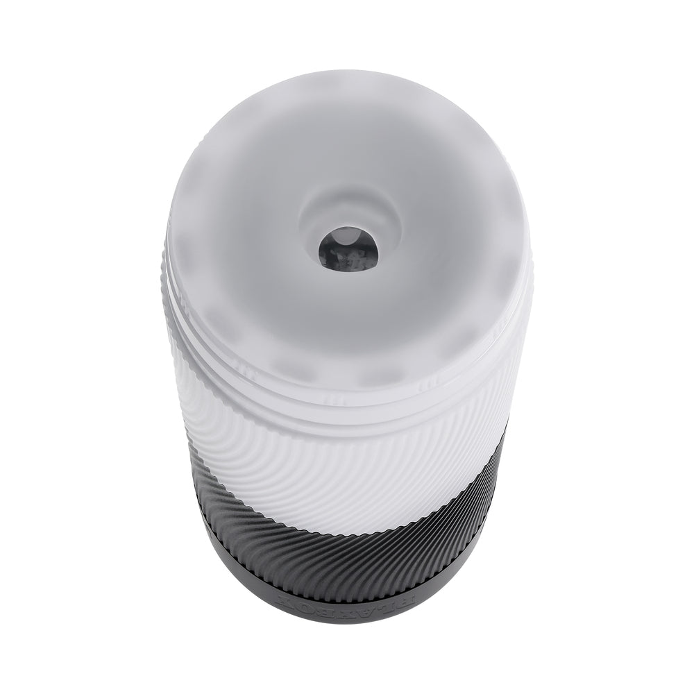 Playboy Twisted 2 AM Stroker with Twisting and Suction Features - White