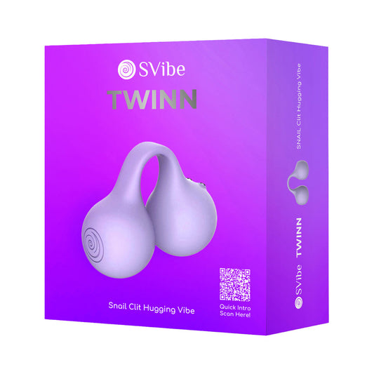 SVibe Snail Twinn Finger Vibrator - Lilac