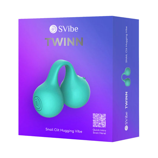 SVibe Snail Twinn Finger Vibrator – Teal