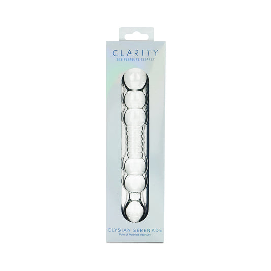 Clarity Elysian Serenade Glass Dildo – 7.5 Inch, Clear
