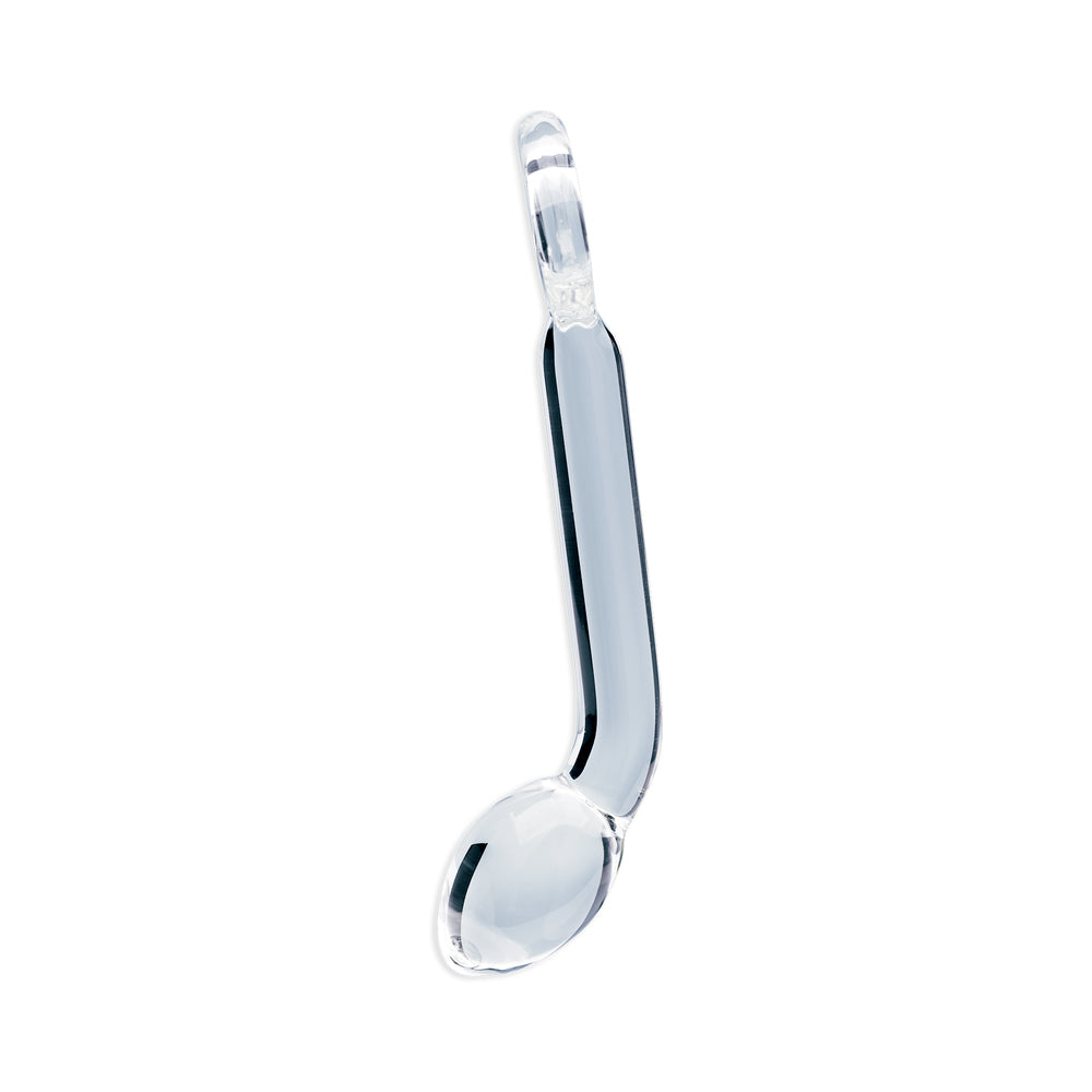 Clarity Hera's Halo Glass Dildo – 6 Inch, Clear, G-Spot and Prostate Stimulation