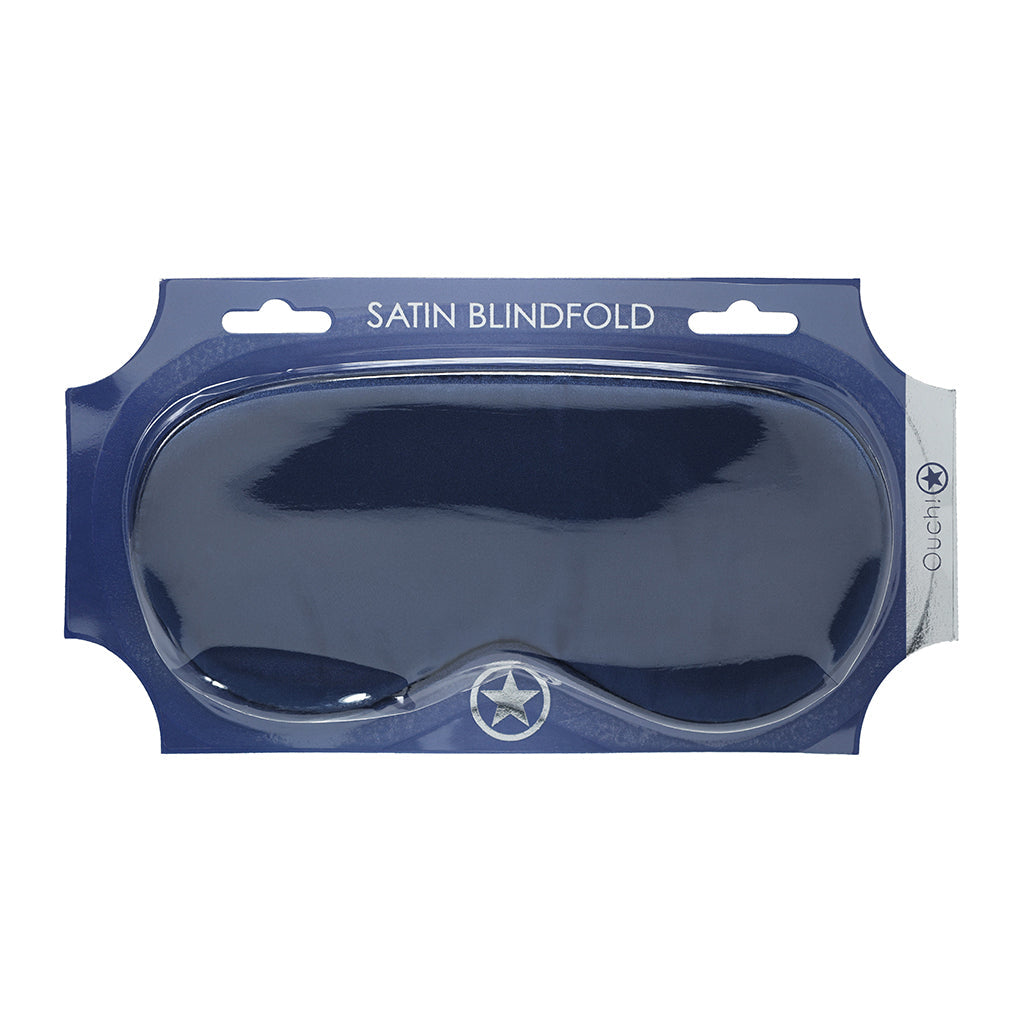 Ouch! Satin Mask Navy - Eye Mask for Sensory Exploration