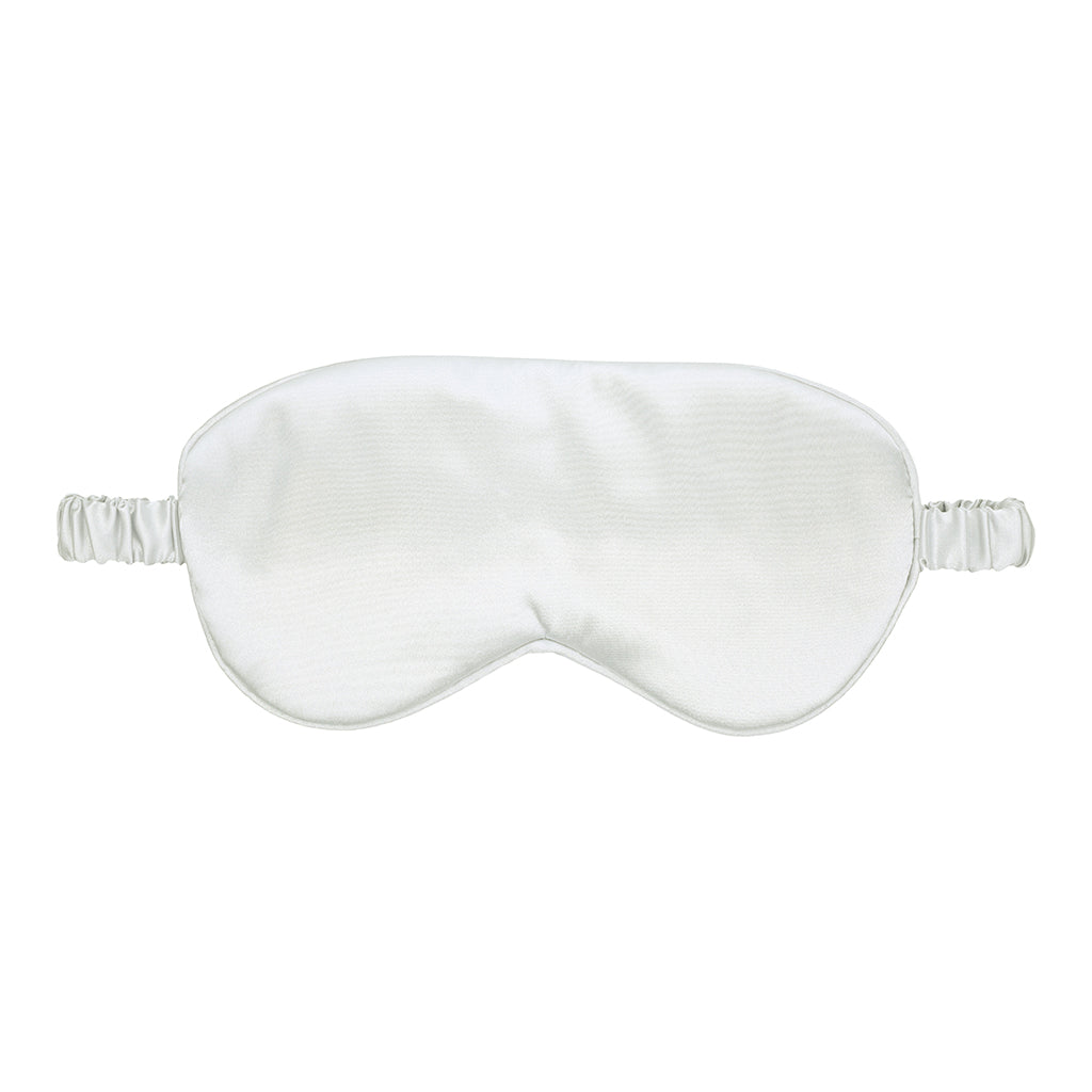 Ouch! Satin Mask Silver - Blindfold for Intimate Play