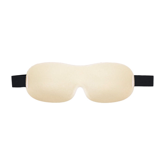 Ouch! 3D Mask Gold - Contoured Blindfold for Sensory Play