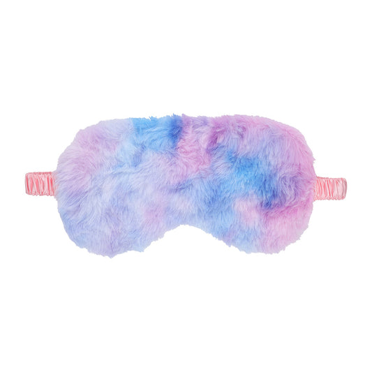 Ouch! Fluffy Mask Multicolor – Soft Satin Eye Mask for Sensory Play