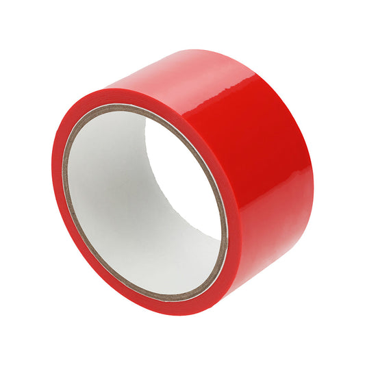 Ouch! PVC Non-Stick Tape – Red, 20 Meters for Bondage