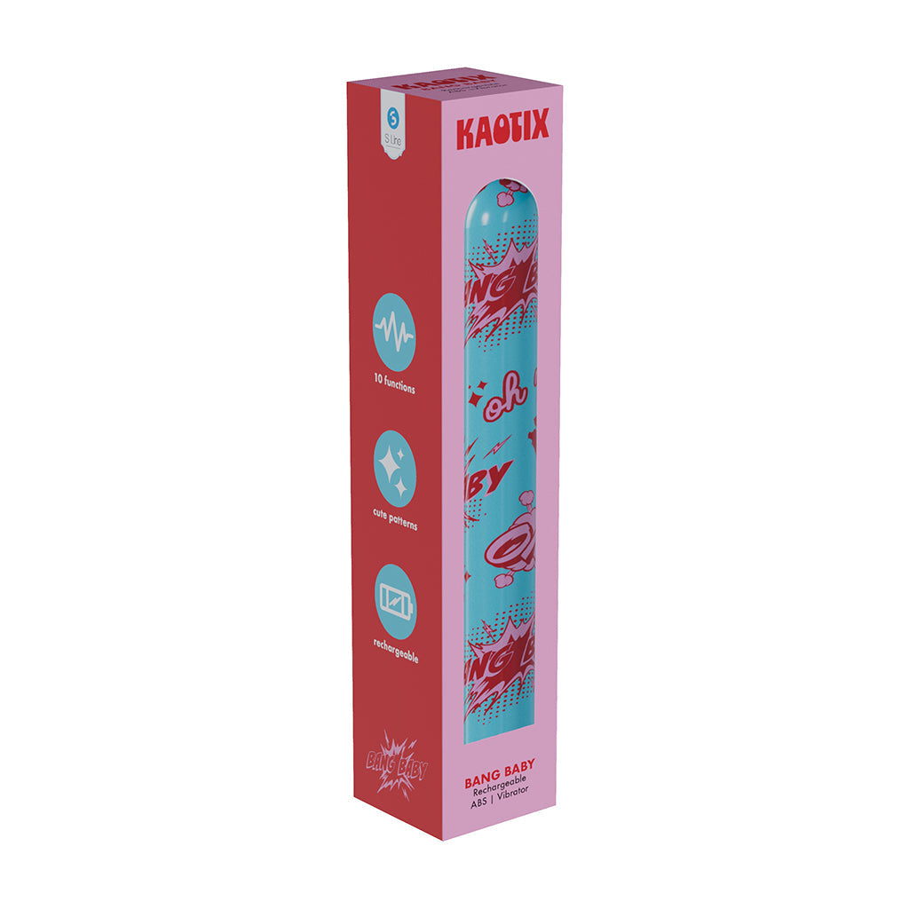 SLI Kaotix Display Box Assorted Color - Vibrating Device with 10 Speed Modes