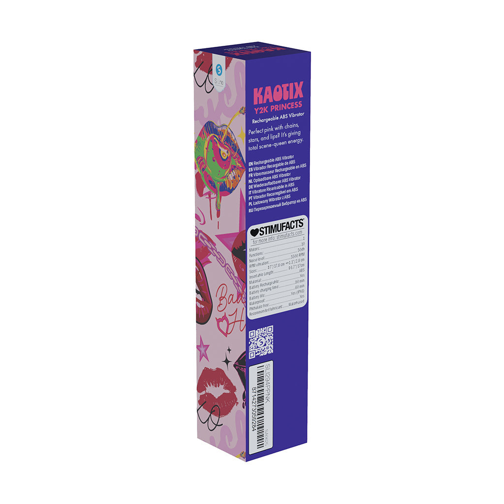 SLI Kaotix Display Box Assorted Color - Vibrating Device with 10 Speed Modes