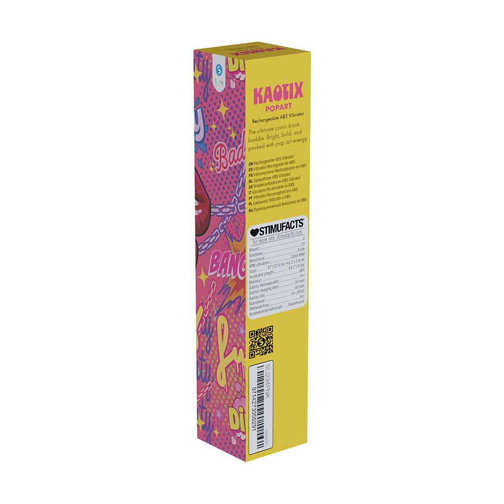 SLI Kaotix Display Box Assorted Color - Vibrating Device with 10 Speed Modes