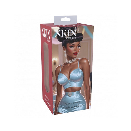 Xkin Pinup Girls Lulu Liplust Stroker – Brown