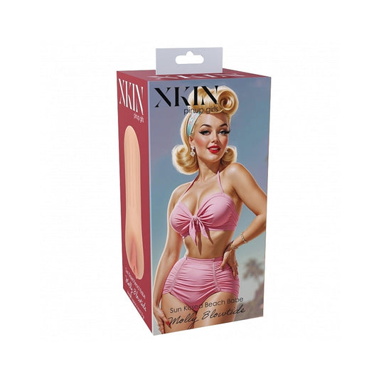 Xkin Pinup Girls Molly Blowtide Stroker – Beige