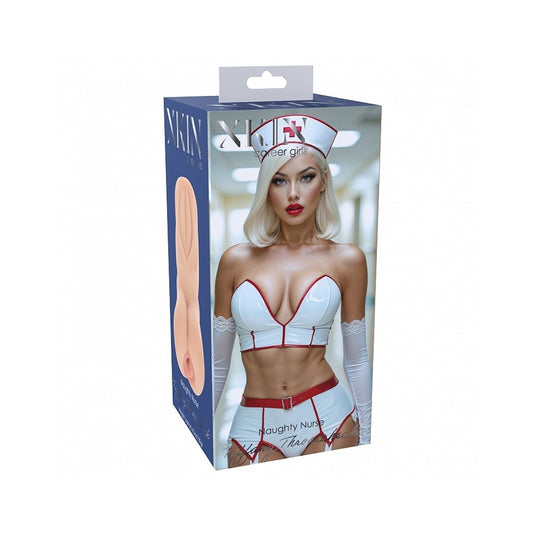 Xkin Career Girls Tiffany Throatcheck Stroker – Beige