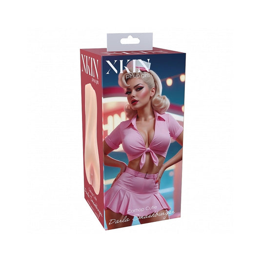 Xkin Pinup Girls Darla Smashburger Stroker – Beige