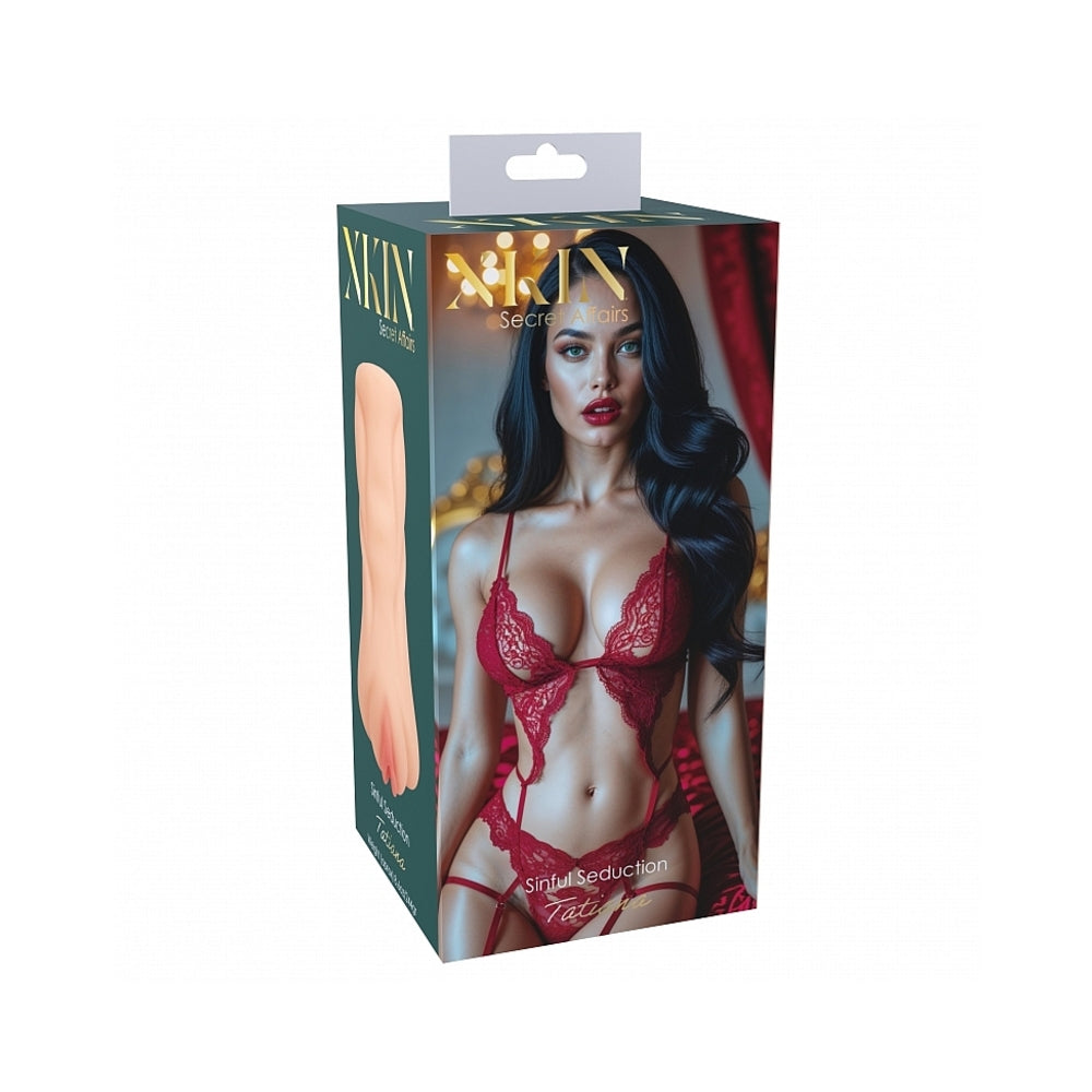 Xkin Secret Affairs Tatiana Stroker – Beige – TPE Material