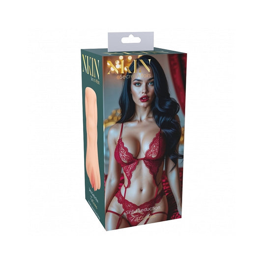 Xkin Secret Affairs Tatiana Stroker – Beige – TPE Material