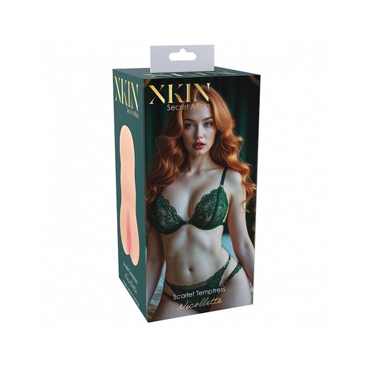 Xkin Secret Affairs Nicolette Stroker – Beige – TPE Material