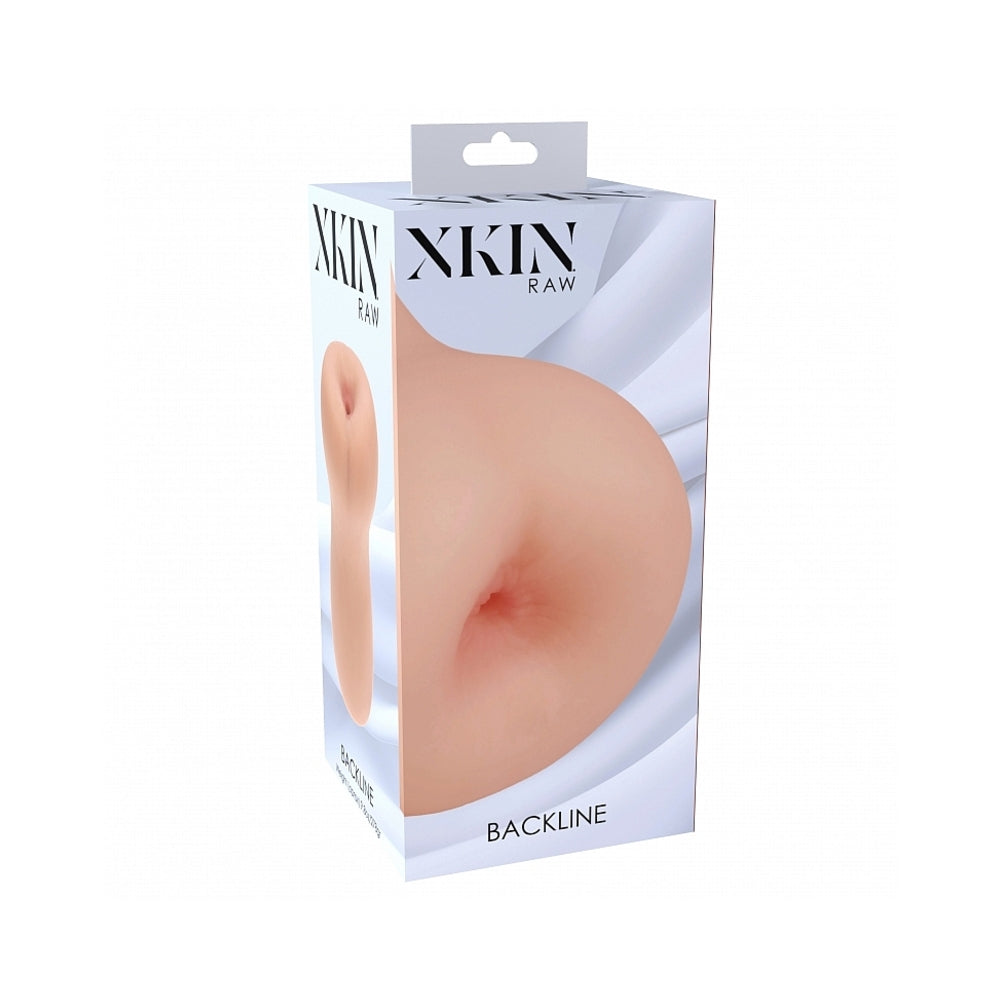 Xkin Raw Backline Stroker – Beige – Realistic Anal Entry