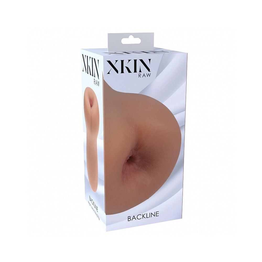 Xkin Raw Backline Stroker – Tan – Lifelike Anal Entry