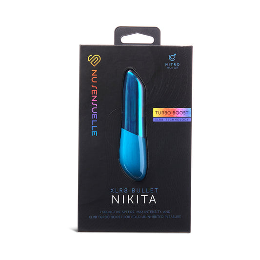 Nu Sensuelle Nikita Bullet with Nitro Motor – Deep Turquoise