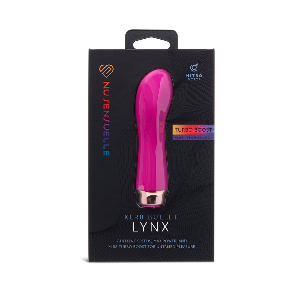Nu Sensuelle Lynx Bullet Vibrator with Nitro Motor – Magenta