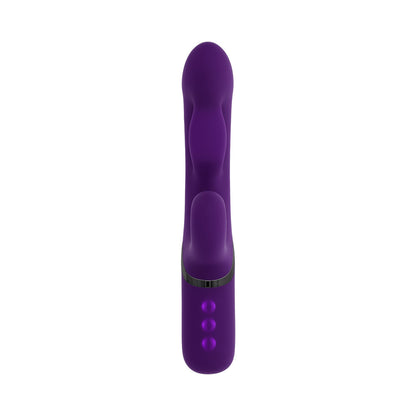 Evolved Pleasure Puff Purple Dual Vibe with Expandable Balloon
