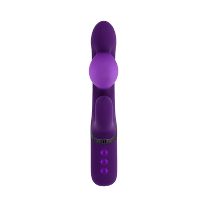 Evolved Pleasure Puff Purple Dual Vibe with Expandable Balloon
