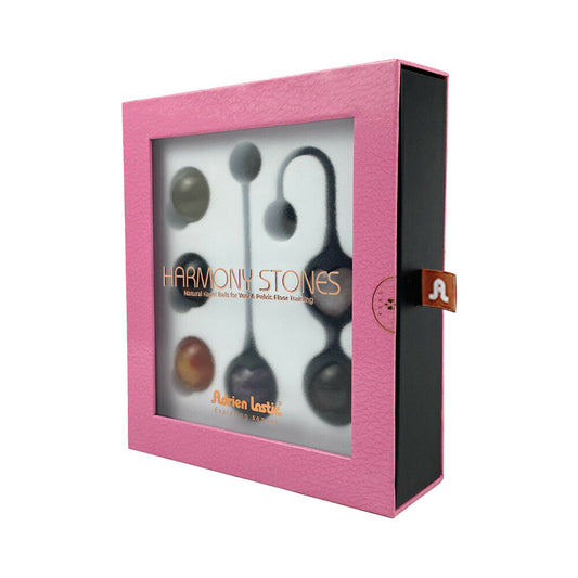 Adrien Lastic HARMONY STONES Kegel & Chakra Set – Black