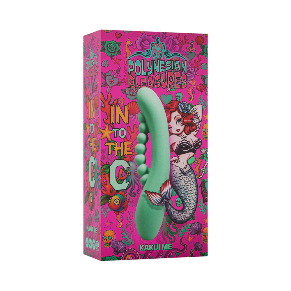 Doc Johnson Kakui Me Vibrator – Green – 10 Functions