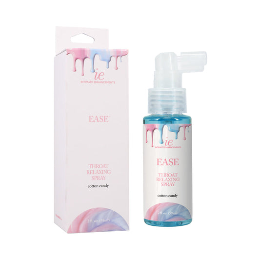 Doc Johnson Ease Throat Relaxing Spray - Cotton Candy Flavor - 2 oz