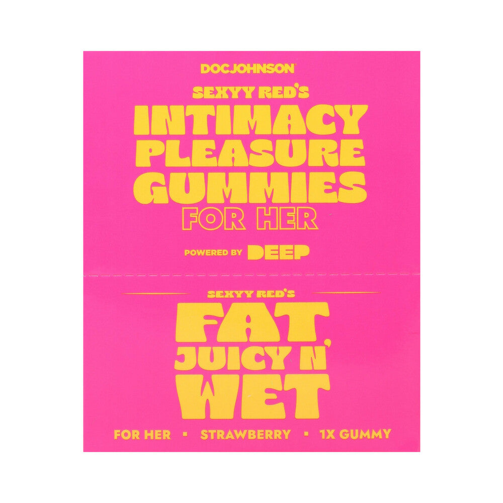 Doc Johnson Sexyy Red Hers Sexual Stimulation Gummies – Strawberry Flavor