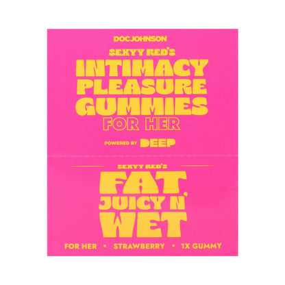 Doc Johnson Sexyy Red Hers Sexual Stimulation Gummies – Strawberry Flavor