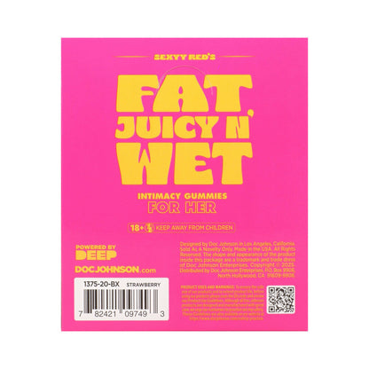 Doc Johnson Sexyy Red Hers Sexual Stimulation Gummies – Strawberry Flavor