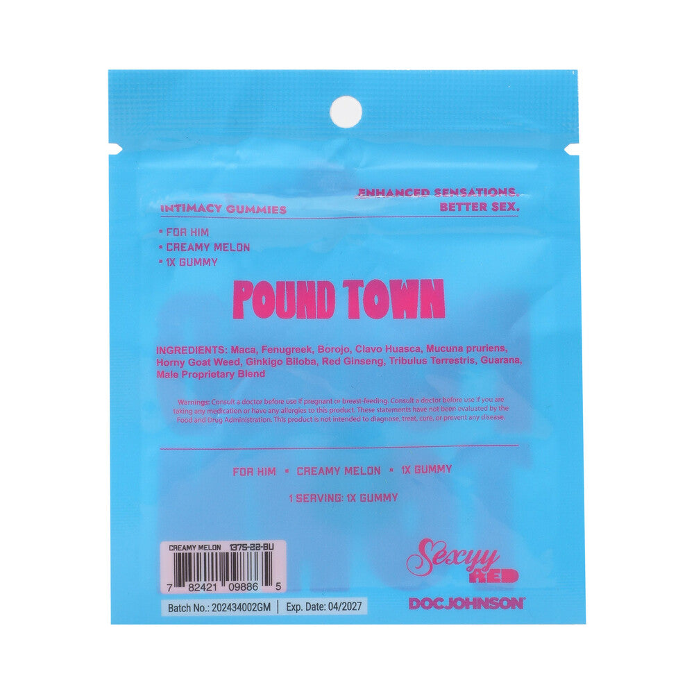 Doc Johnson Sexyy Red His Sexual Stimulation Gummies – Creamy Melon Flavor