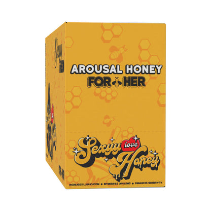 Doc Johnson Sexyy Red Hers Arousal Honey - Strawberry Flavor - 12-Pack