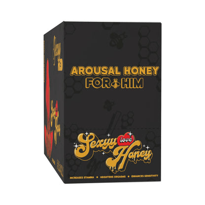 Doc Johnson Sexyy Red His Arousal Honey 12-Pack Display – Plain Flavor