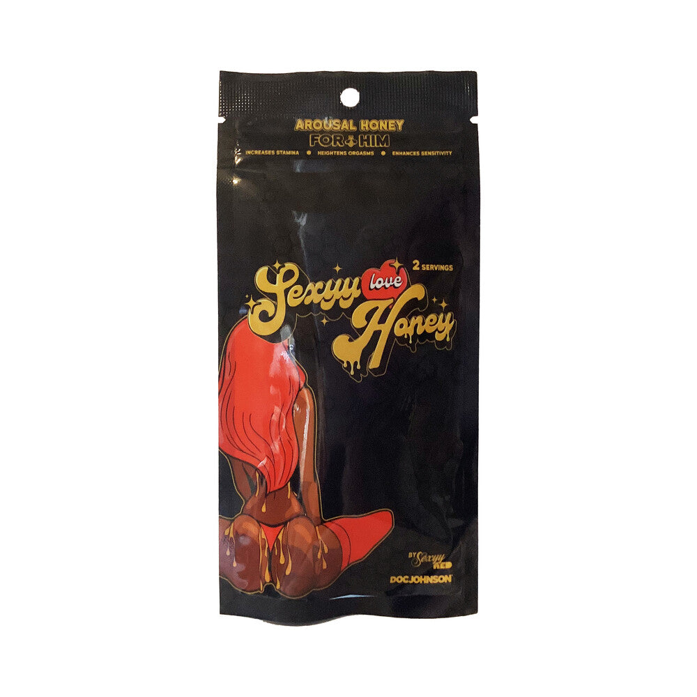 Doc Johnson Sexyy Red His Arousal Honey 12-Pack Display – Plain Flavor