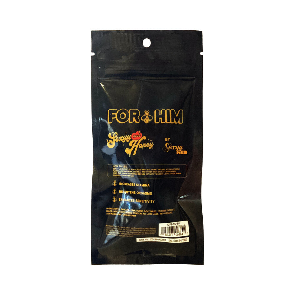 Doc Johnson Sexyy Red His Arousal Honey 12-Pack Display – Plain Flavor