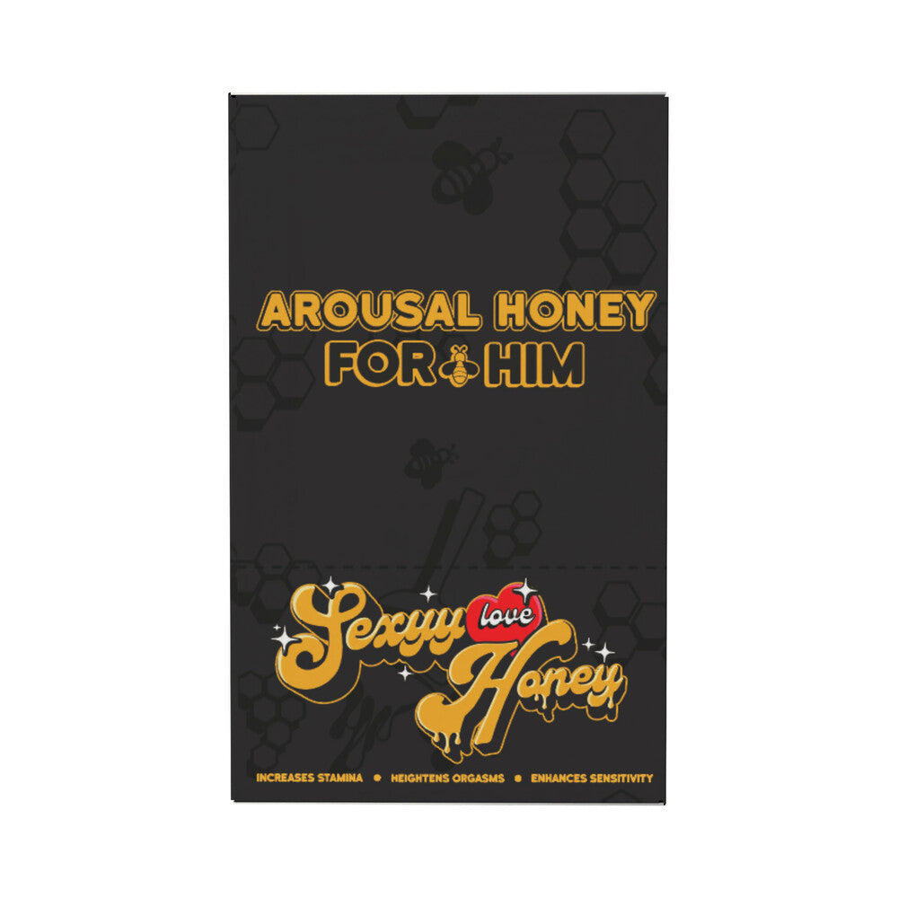 Doc Johnson Sexyy Red His Arousal Honey 12-Pack Display – Plain Flavor