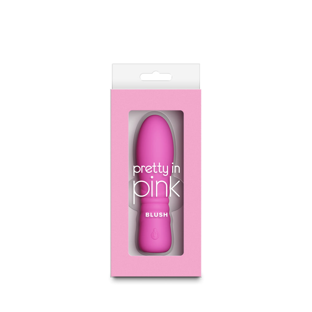 Pretty in Pink Blush Silicone Vibe – Blush Pink