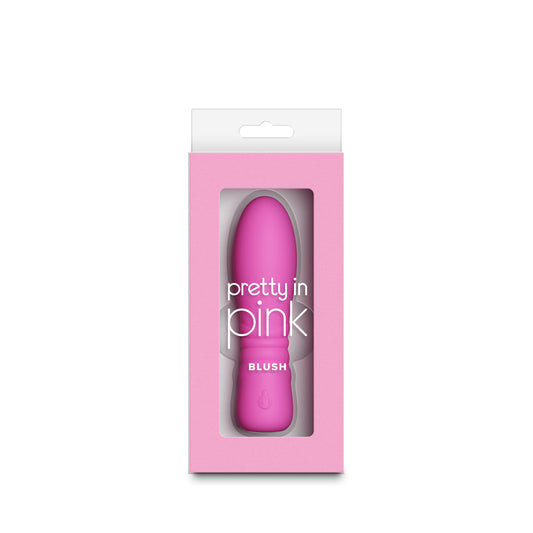 Pretty in Pink Blush Silicone Vibe – Blush Pink