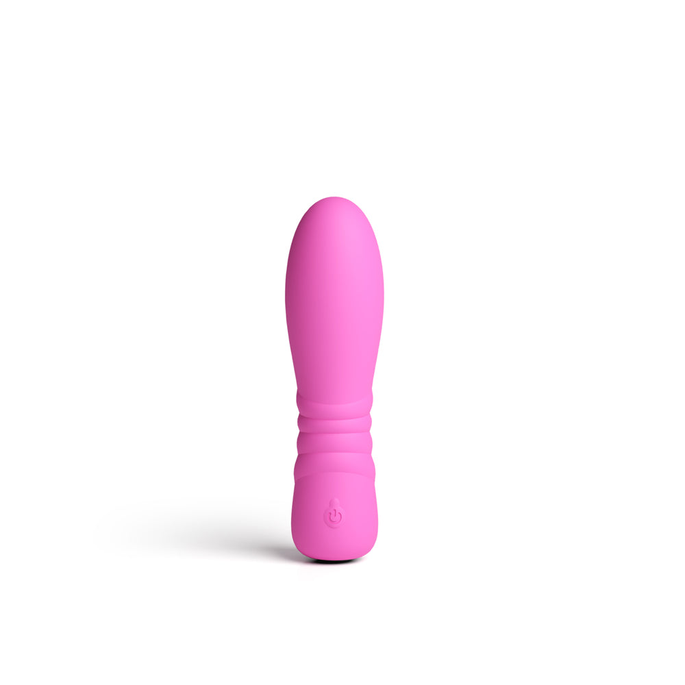 Pretty in Pink Blush Silicone Vibe – Blush Pink